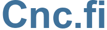 Cnc.fi - Cnc Website
