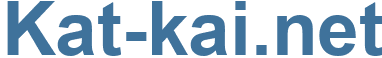 Kat-kai.net - Kat-kai Website