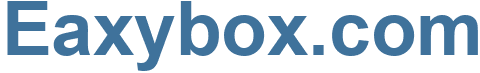 Eaxybox.com - Eaxybox Website