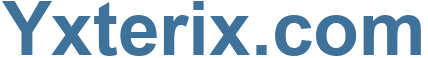 Yxterix.com - Yxterix Website
