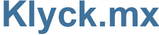 Klyck.mx - Klyck Website
