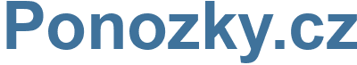 Ponozky.cz - Ponozky Website