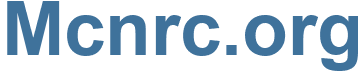 Mcnrc.org - Mcnrc Website