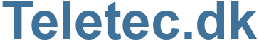 Teletec.dk - Teletec Website