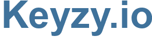 Keyzy.io - Keyzy Website