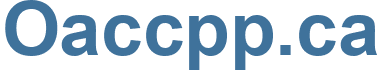 Oaccpp.ca - Oaccpp Website
