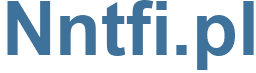 Nntfi.pl - Nntfi Website