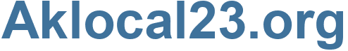 Aklocal23.org - Aklocal23 Website