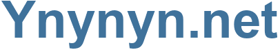 Ynynyn.net - Ynynyn Website