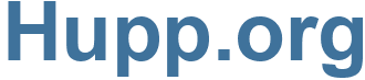 Hupp.org - Hupp Website