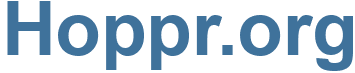 Hoppr.org - Hoppr Website