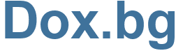 Dox.bg - Dox Website