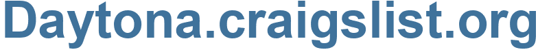 ▷ Daytona.craigslist.org : craigslist: daytona beach jobs, apartments, for ...