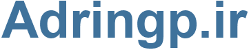 Adringp.ir - Adringp Website