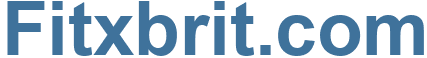 Fitxbrit.com - Fitxbrit Website