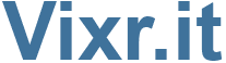 Vixr.it - Vixr Website