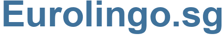 Eurolingo.sg - Eurolingo Website