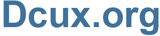 Dcux.org - Dcux Website