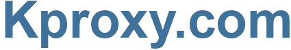 Kproxy.com - Kproxy Website