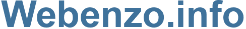 Webenzo.info - Webenzo Website