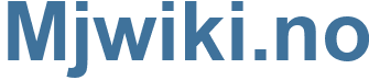 Mjwiki.no - Mjwiki Website