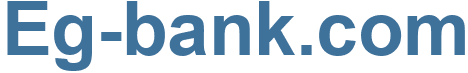 Eg-bank.com - Eg-bank Website