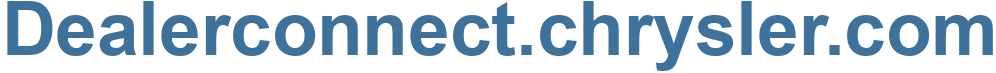 Dealerconnect chrysler com
