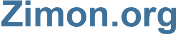 Zimon.org - Zimon Website