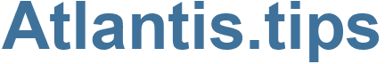 Atlantis.tips - Atlantis Website