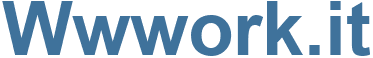 Wwwork.it - Wwwork Website