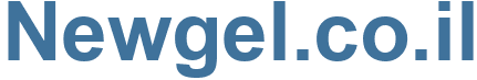 Newgel.co.il - Newgel.co Website