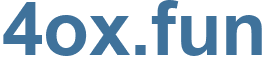 4ox.fun - 4ox Website